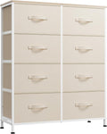 WLIVE Fabric Dresser for Bedroom, Tall Dresser by WLIVE