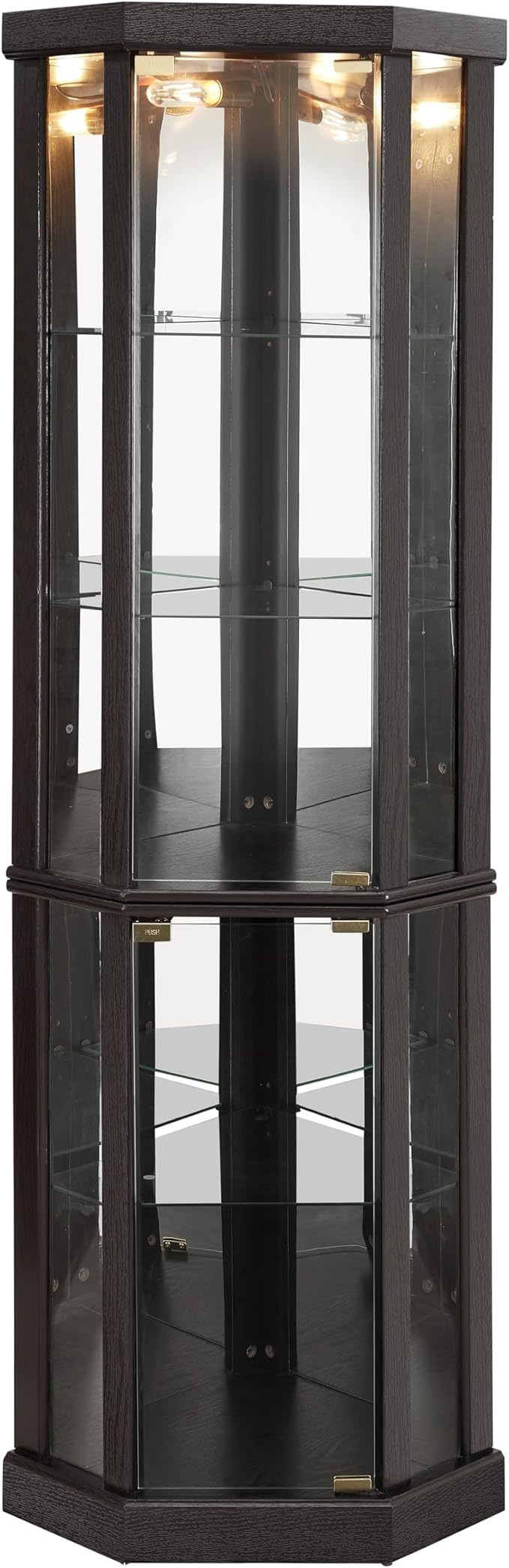 Glass Corner Display Cabinet - Image 9