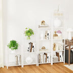 Bookshelf Storage Shelf Small Bookcase Freestanding Storage Stand - Image 9