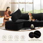 Vesgantti Large Modular Sectional Sofa, Big Comfy Cloud Couch - Image 6