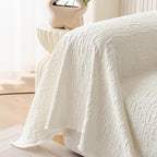 DREAMINGO Bubble Textured Cooling Sofa Cover, Ice Silk Breathable Couch Cover - Image 5