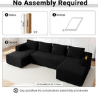 124" Oversized Sectional Couches - Image 5