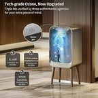 MRBIN Motion Sensor Bathroom Trash Can - Image 2