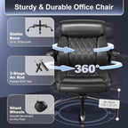 AnyGod Ergonomic Mid-Back Desk Chairs Comfy - Image 6