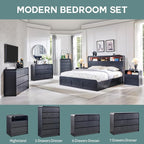 Aitjunz Modern 6 Drawers Dresser - Image 6