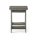 Furinno Beginning End Table, French Oak Grey - Image 4