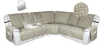 HDCAXKJ 100% Waterproof Reclining Sectional Couch Covers L Shape Recliner Sofa by HDCAXKJ