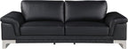 Blackjack Furniture Weston Collection Genuine Italian Leather Living Room Chair - Image 6