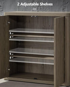 SICOTAS Buffet Cabinet with Storage 103.8" Sideboard Accent Modern Credenza - Image 5