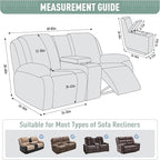 TAOCOCO Loveseat Recliner Cover - Image 5
