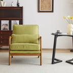 VINGLI Upgraded Premium Corduroy Accent Chairs Set of 2, Upholstered Arm Chair - Image 9