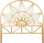 Kouboo Sunflower Rattan Queen Headboard Bedroom Bedroom Furniture Headboard by KOUBOO