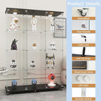 Beauty4U Glass Display Cabinet - Image 3