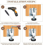 Heavy Duty Leveling Feet, 8 Pack Adjustable Furniture Levelers - Image 6