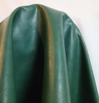 Hunter Green Soft Faux Leather Fabric PU Leather by The Yard Synthetic Pleather - Image 9