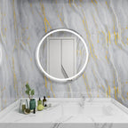 White Gold Marble Contact Paper - Image 6