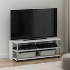 Furinno Sully TV Stand, 3-Tier Rectangular Entertainment Center - Image 2