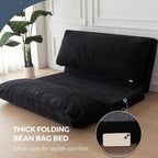 MAXYOYO Folding Sofa Bed, Extra Thick and Long Floor Sofa Convertible Sleeper - Image 5