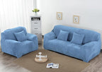 vctops 1-Piece Velvet Plush Stretch Chair Sofa Slipcover Soft Fuzzy Fluffy - Image 2