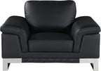 Blackjack Furniture Weston Collection Genuine Italian Leather Living Room Chair - Image 15