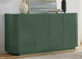 LKTART 64" Buffet Cabinet with Storage, Modern Fluted Accent Sideboard Media by LKTART