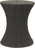 Household Essentials Hourglass Paper Rope Side Table by HouseholdEssentials