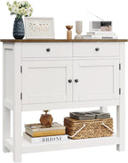 HOSTACK Farmhouse Console Table by HOSTACK