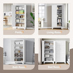 Yizosh Metal Storage Cabinet - Image 5
