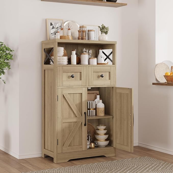 Befrases Natural Wood Storage Cabinet - Image 4