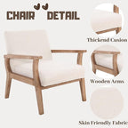 Accent Chair Mid Century Modern Armchair - Image 6