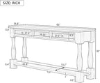 Knocbel Long Console Table - Image 2