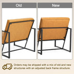 Glitzhome Mid Century Modern Accent Chair, Modern Living Room Chairs - Image 6