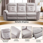 ANJ 2-Piece PU Leather Recliner Sofa Set - Image 6