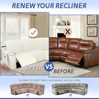 Arfntevss Recliner Sectional Couch Covers Waterproof L Shape Sofa Cover - Image 6
