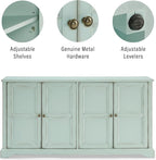 Crosley Furniture Holbrook Traditional Sideboard Buffet Cabinet, Kitchen Storage - Image 5