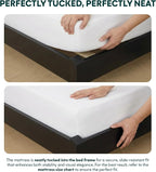 Bme Dinkee King Platform Bed Frame Wood 15 Inch - Image 8