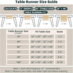 FEXIA Boho Table Runner for Summer Home Coffee Decor - Image 3