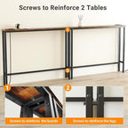 ELYKEN 47.2" Narrow Console Sofa Table - Image 6