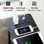 LOAKEKEL Narrow Nightstand - Image 5