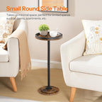 HOOBRO Small Round Side Tables, Drink Tables, Coffee Martini Tables - Image 5