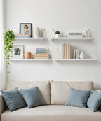 Afuly White Floating Shelves, 24 inch Long Shelves - Image 5