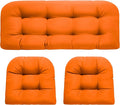 DANGHOOGY Wicker Chair Cushions, Waterproof Outdoor Loveseat Cushions by DANGHOOGYFurnitureCushions