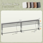 Huuger 102.4 Inch Sofa Table - Image 3