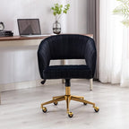 KCC Home Office Chair Swivel Desk Chair Accent Armchair Upholstered Modern - Image 9