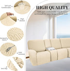 100% Waterproof Sectional Recliner Couch Covers - Image 6