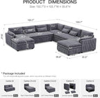 Belffin Large Modular Sectional Sofa - Image 2