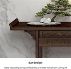 Asian Console Table for Entryway, Hallway or Living Room, Narrow Long Sofa Table - Image 4