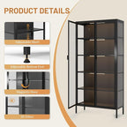 Eltean 71" H Display Cabinet - Image 6