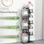 Laiensia Bamboo Plant Stand Rack 6 Tier, Indoor&Outdoor Planter Display Shelves - Image 6