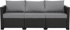 Rattan Star Patio Furniture Outdoor Couch Wicker Outdoor Furniture Patio Couch by RattanStar